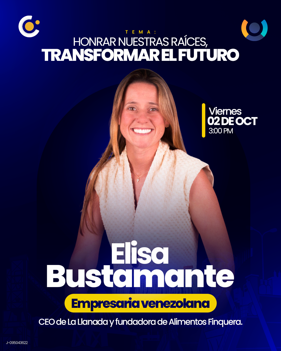 Afiche de Elisa Bustamante