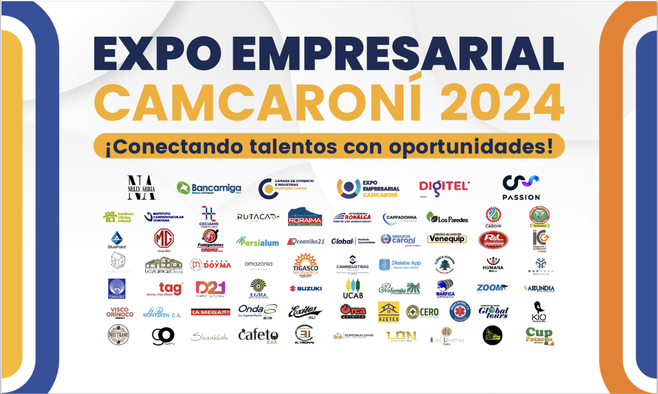 Aliados y patrocinadores Expo Empresarial Camcaroní 2024